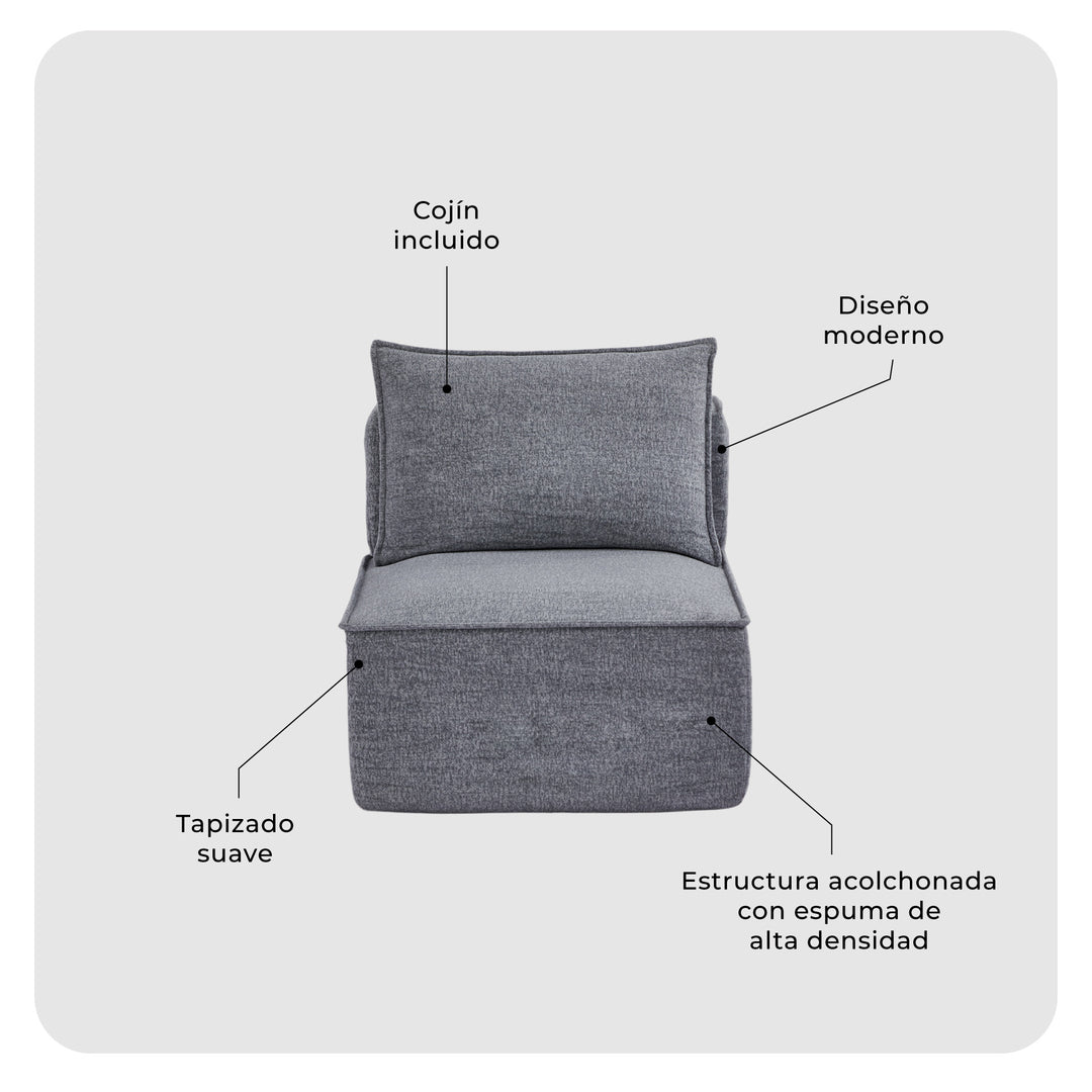Módulo Sofá Comprimido Kora