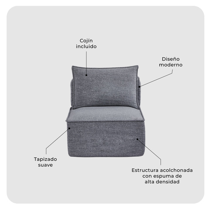 Módulo Sofá Comprimido Kora