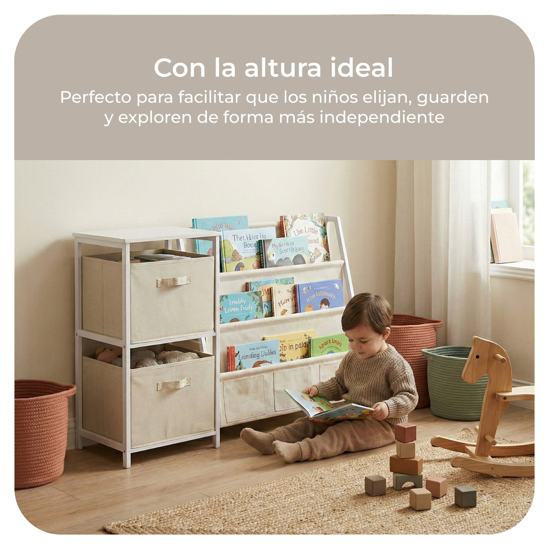 Librero Organizador Para Niños Runo