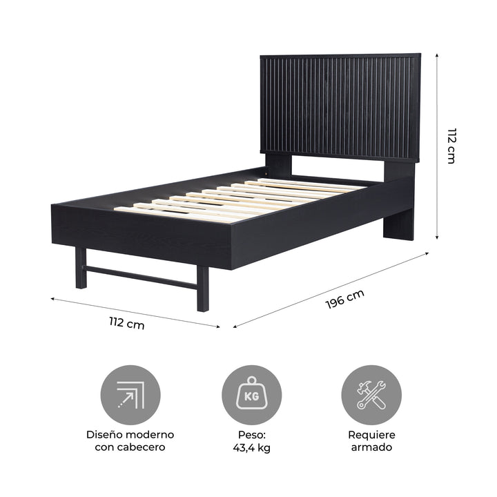 Cama Individual Soho Linea New York