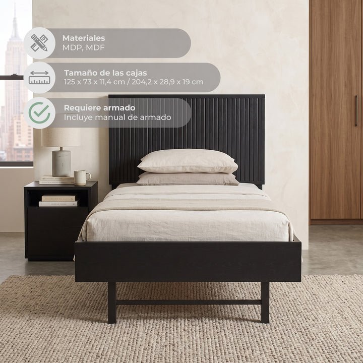 Cama Individual Soho Linea New York