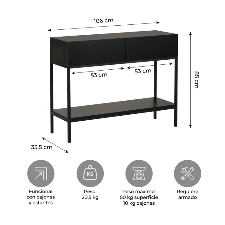 Mesa Recibidora Edge