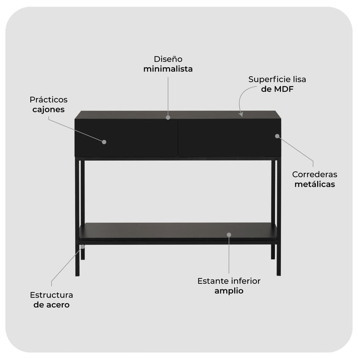Mesa Recibidora Edge