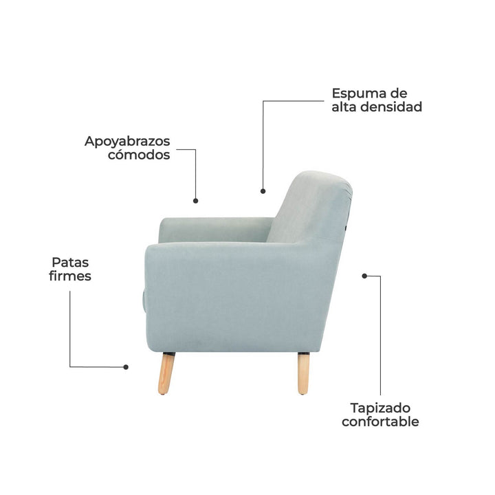 Combo Sala Palma Menta