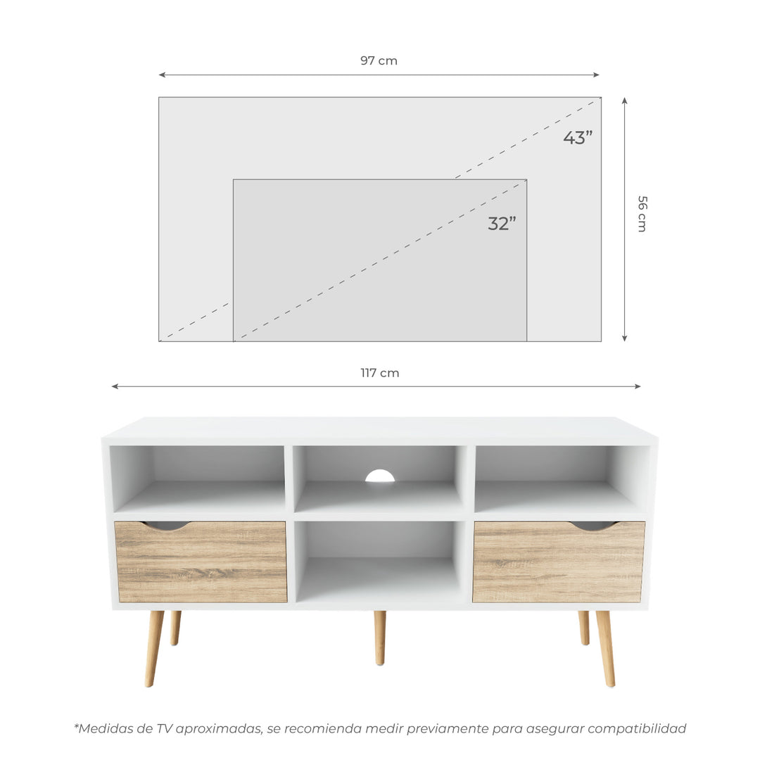 Mueble de TV Bolonia