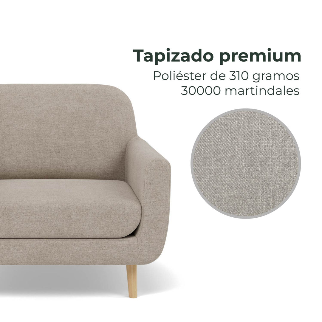 Sofá Individual Palma Beige