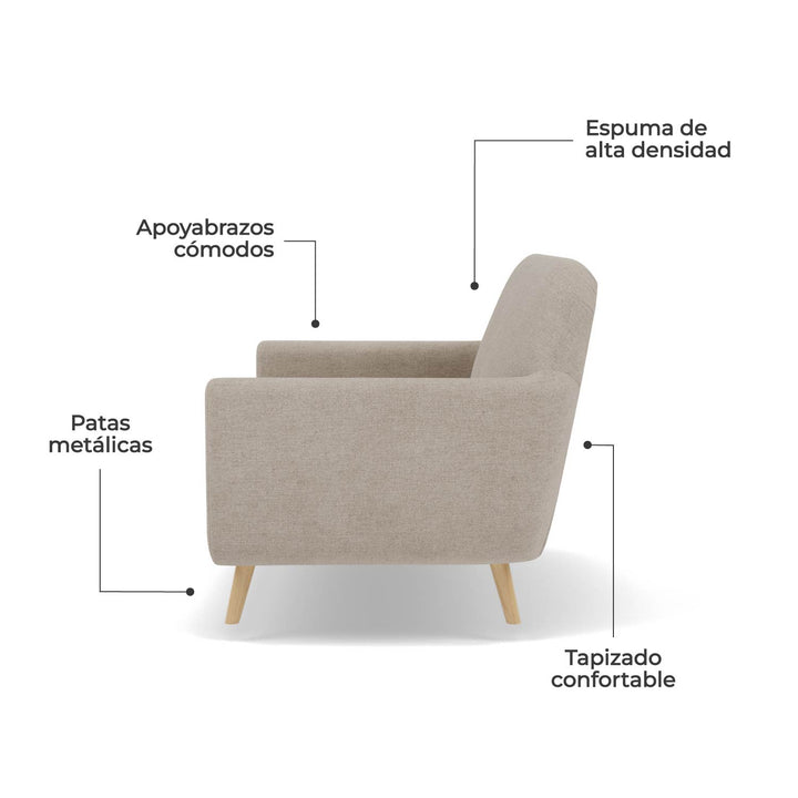 Combo Sala Palma Beige