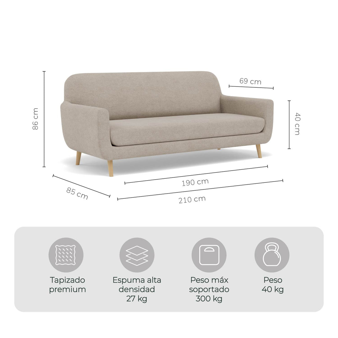 Combo Sala Palma Beige