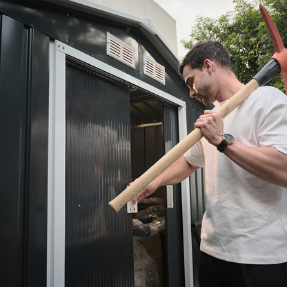 Cobertizo de Almacenamiento Para Exterior 213x127x195