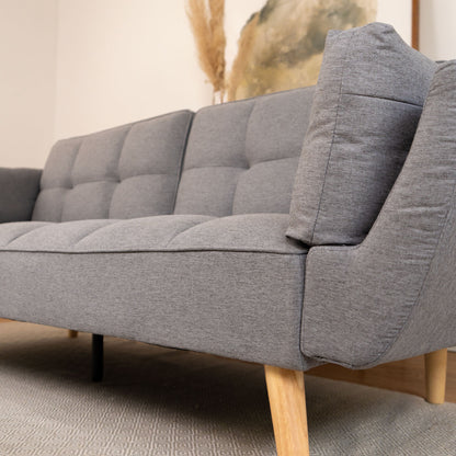 Sofá Cama 3 Plazas Buher Gris