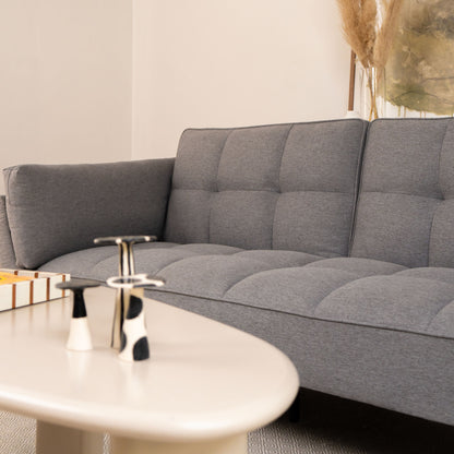 Sofá Cama 3 Plazas Buher Gris