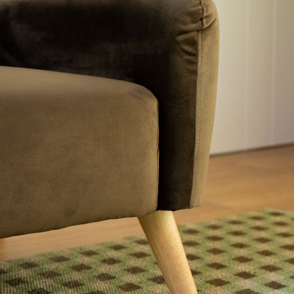 Sofá 2 Plazas Nemi Marrón