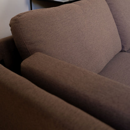 Sofá Modular 3 Plazas en L Albano Marrón