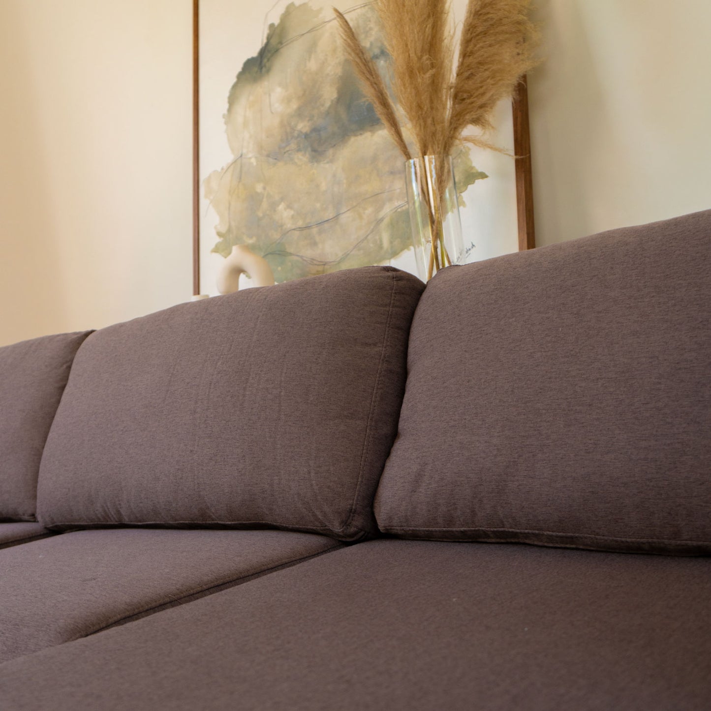 Sofá Modular 3 Plazas en L Albano Marrón