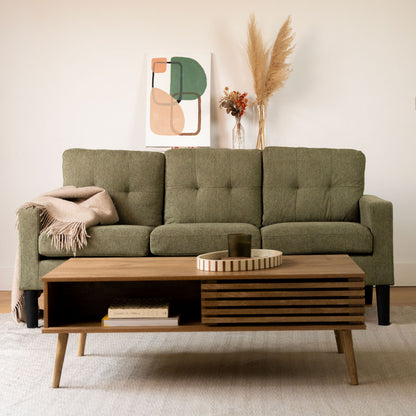 Sofá 3 Plazas Sutri Verde