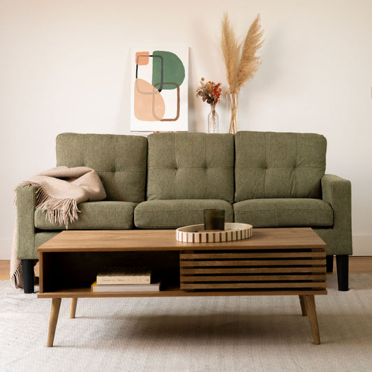 Sofá 3 Plazas Sutri Verde