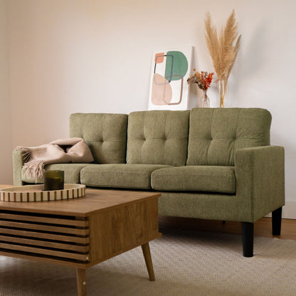 Sofá 3 Plazas Sutri Verde