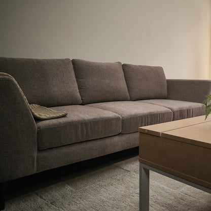 Sofá 3 Plazas Murcia Tela Bloom Taupé