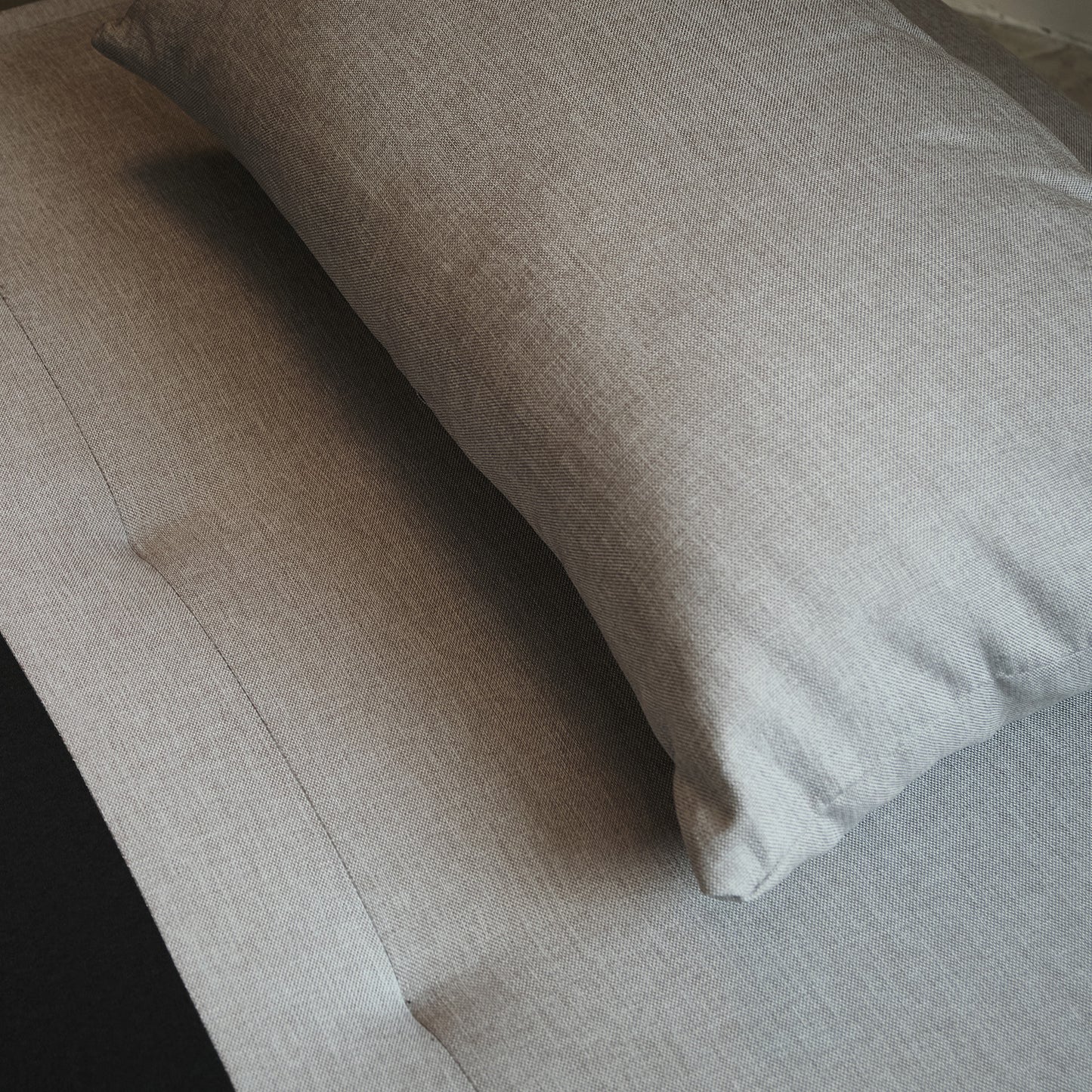 Sillón Sofá Cama Individual Velne Plegable Gris