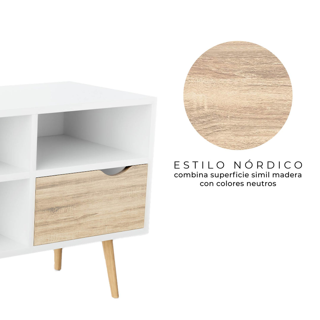 Mueble de TV Nórdico Bolonia
