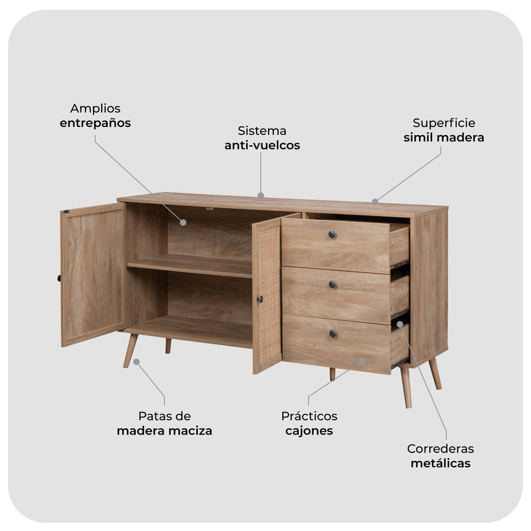 Credenza Bufetera Chennai de Ratán