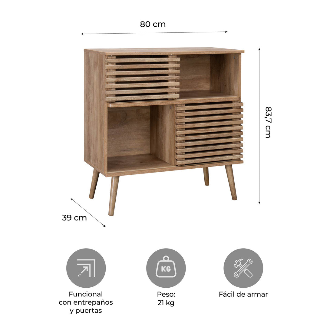 Credenza Bufetera Retro Detroit