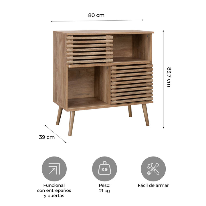 Credenza Bufetera Retro Detroit
