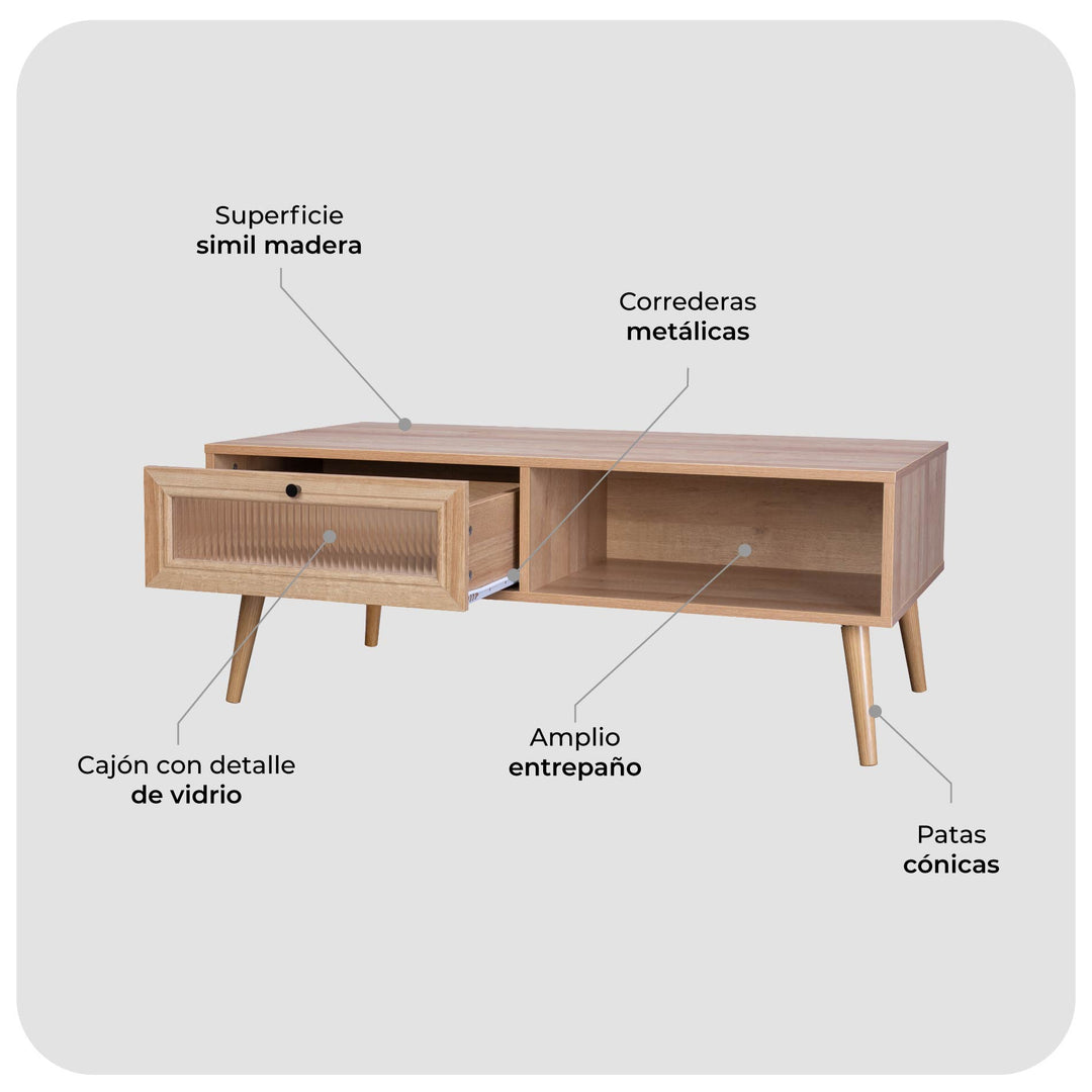 Mesa de Centro Praha