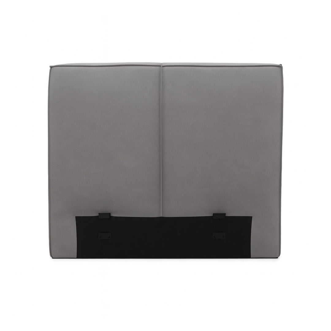 Cama Queen Gala Con Cabecera Gris