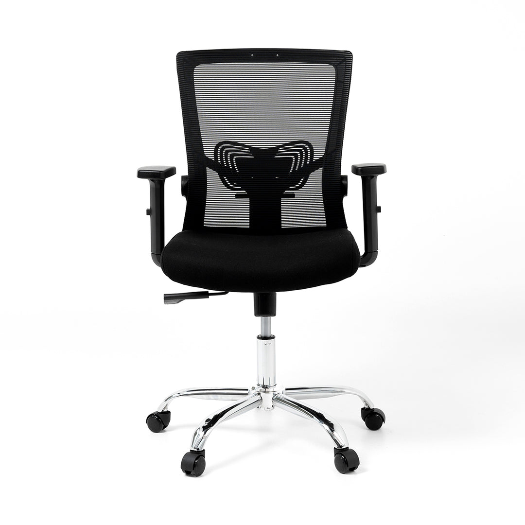 Silla de Oficina Ergonómica Delphi Basculante Negra