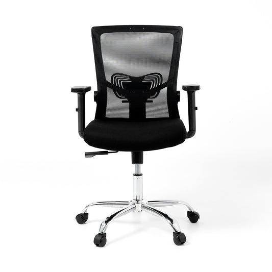 Silla de Oficina Ergonómica Delphi Basculante Negra