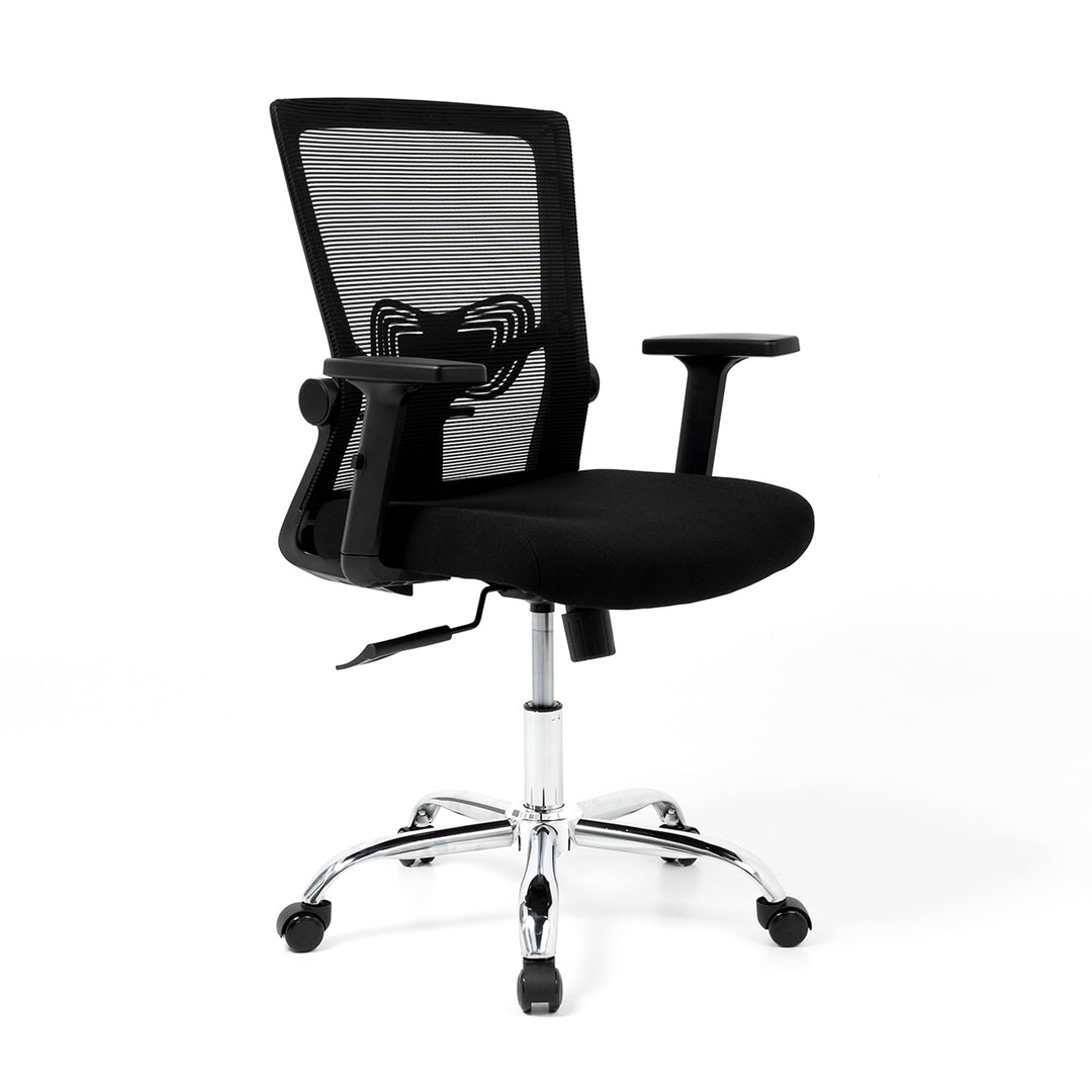 Silla de Oficina Ergonómica Delphi Basculante Negra