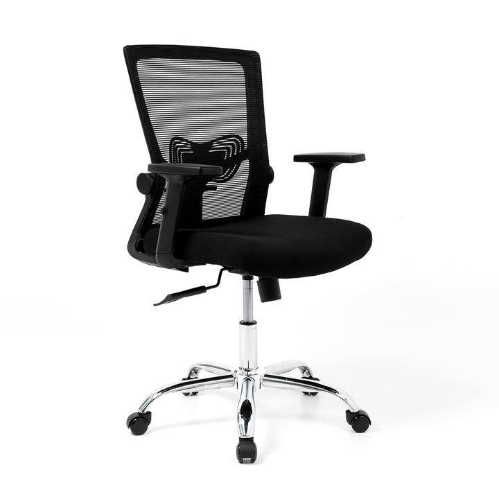 Silla de Oficina Ergonómica Delphi Basculante Negra