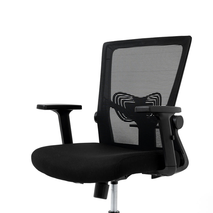 Silla de Oficina Ergonómica Delphi Basculante Negra