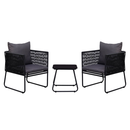 Set de Exterior Kiri 2 Sillas + Mesa Auxiliar