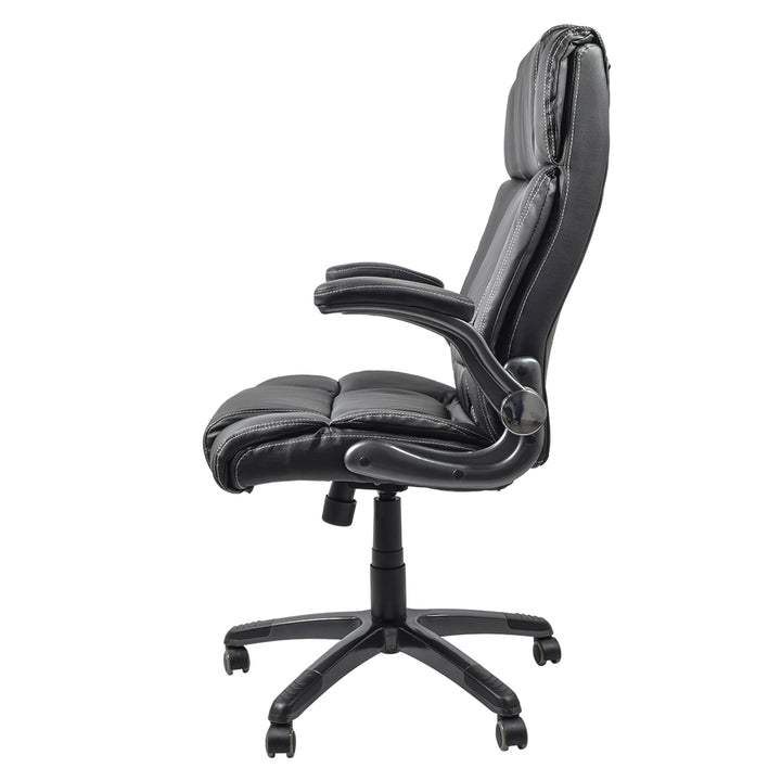 Silla de Oficina Lucerna con Respaldo Alto Negra