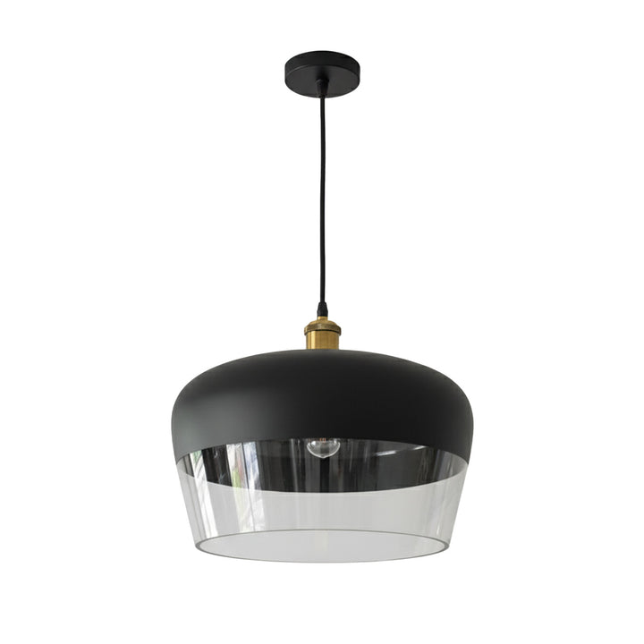 Lámpara de Techo LED Colgante Negra