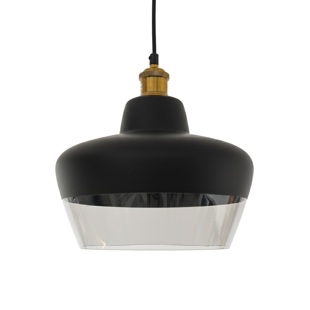 Lámpara de Techo LED Colgante Negra