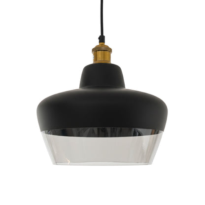 Lámpara de Techo LED Colgante Negra