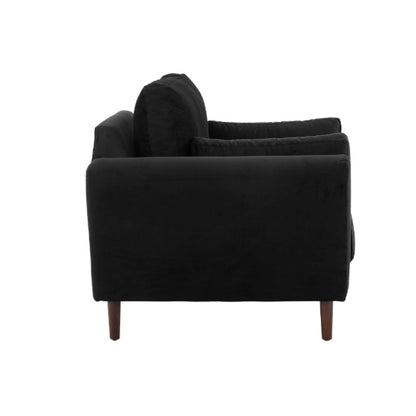 Sillón Individual Malaga Negro