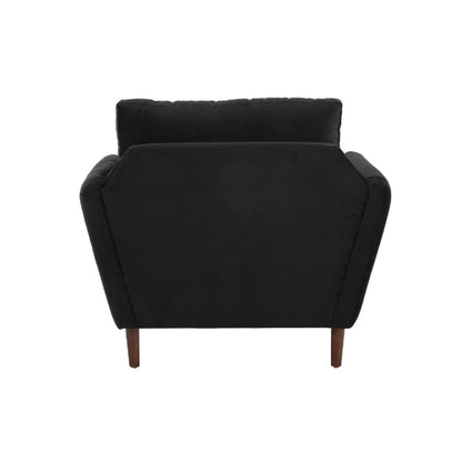 Sillón Individual Malaga Negro