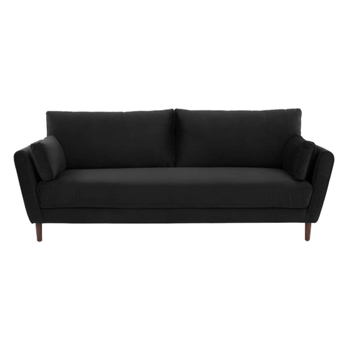 Sofá 3 Plazas Malaga Negro