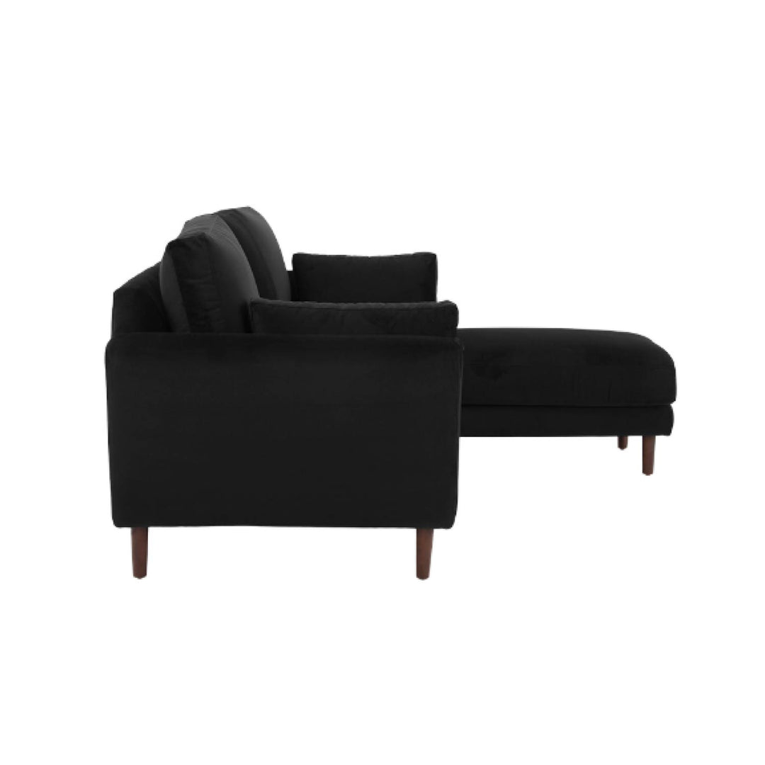 Sala Esquinero Sofa Modular Malaga Negro