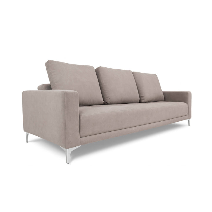 Sofá Cama Malva 3 Plazas Taupe Gris