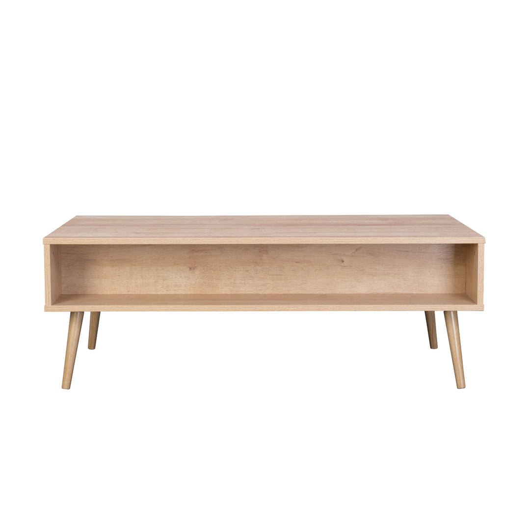 Mesa de Centro Manila Ratán Con Cajón