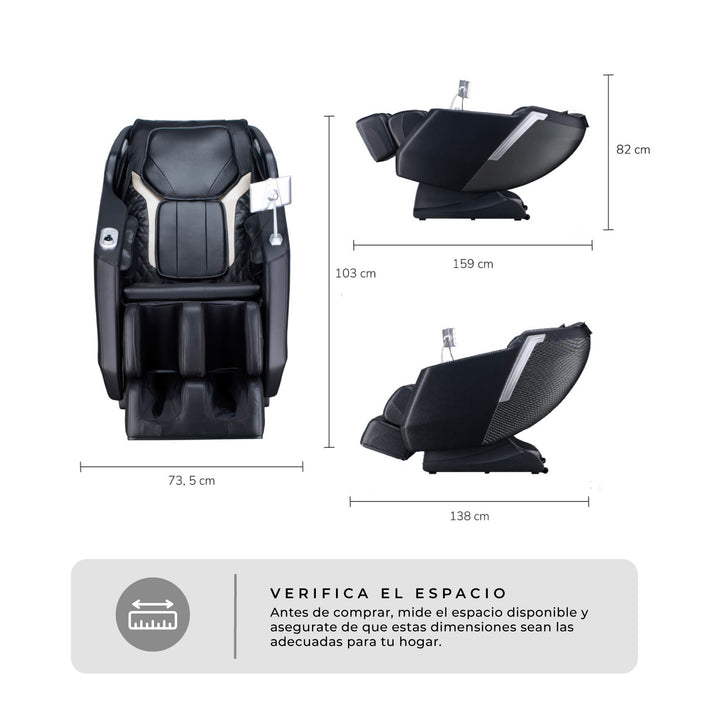 Sillón Masajeador Eléctrico R3000