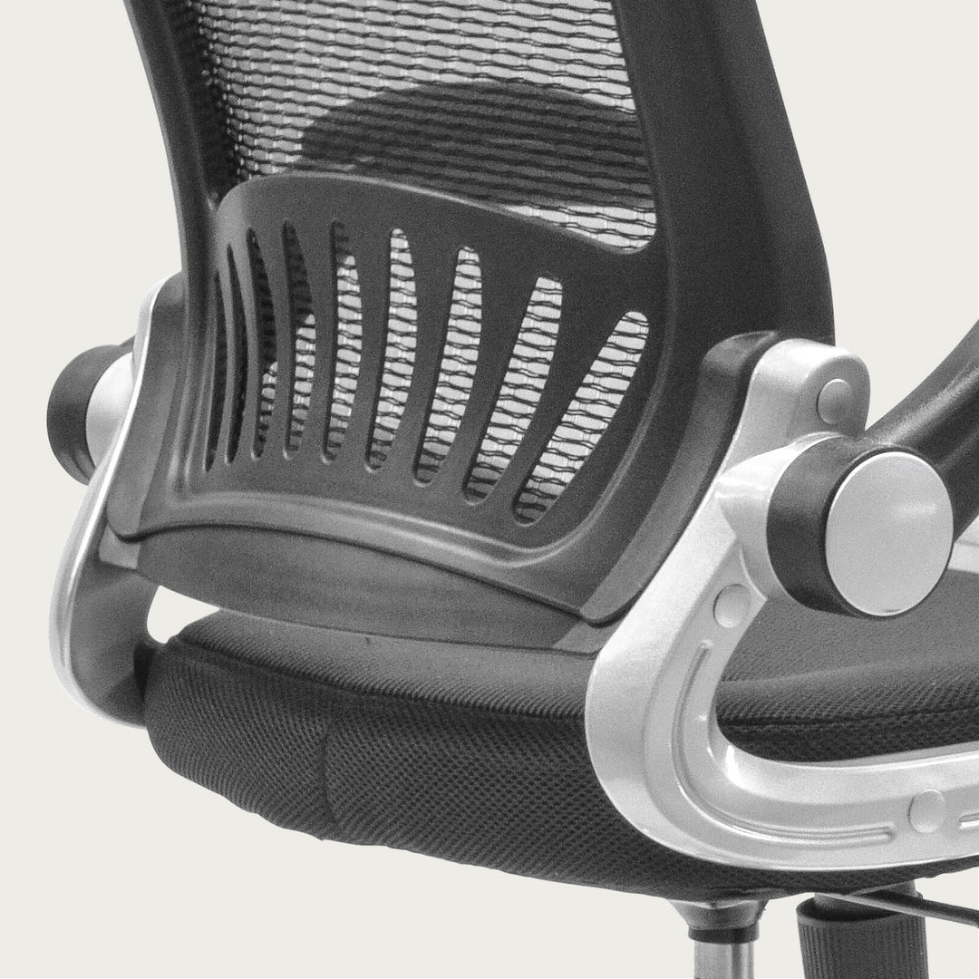 Silla de Oficina Megaplus con Cabecera Negra