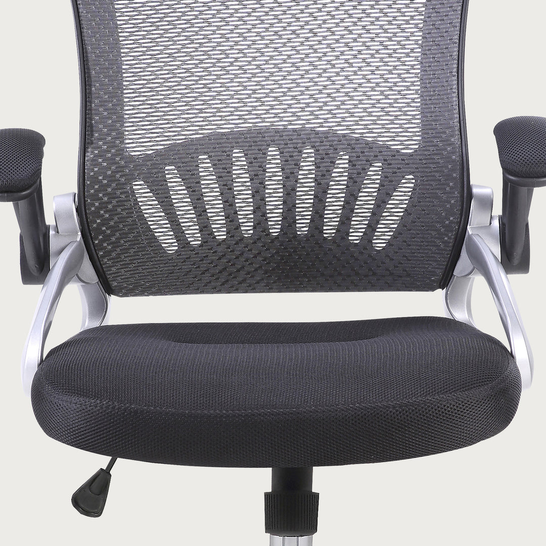 Silla de Oficina Megaplus-G con Cabecera Gris