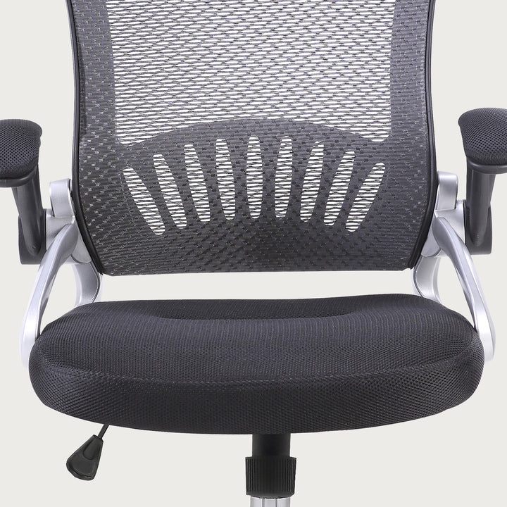 Silla de Oficina Megaplus-G con Cabecera Gris