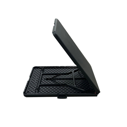 Mesa Plegable Mesaplas-Black de Plástico Negra